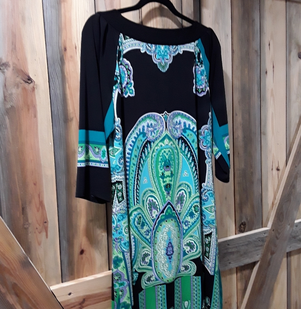 Tiana B Shift Dress L